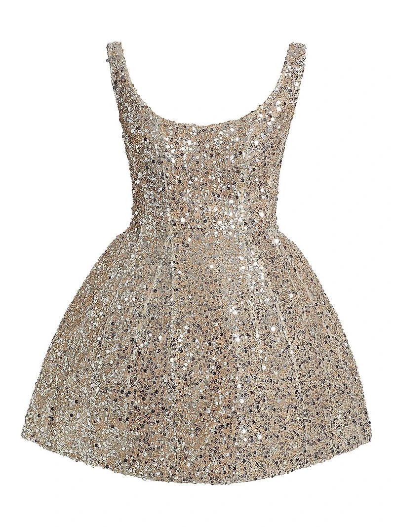 Claudia Sequined Minidress