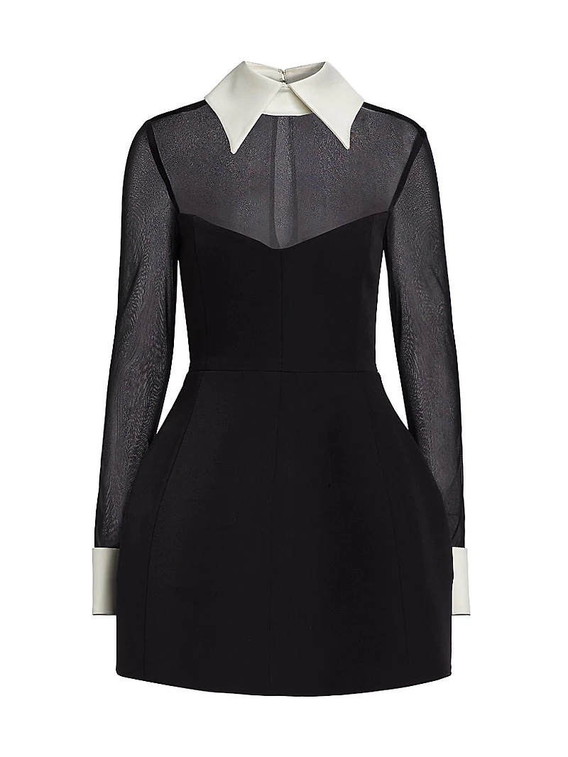 Wednesday Long-Sleeve Minidress