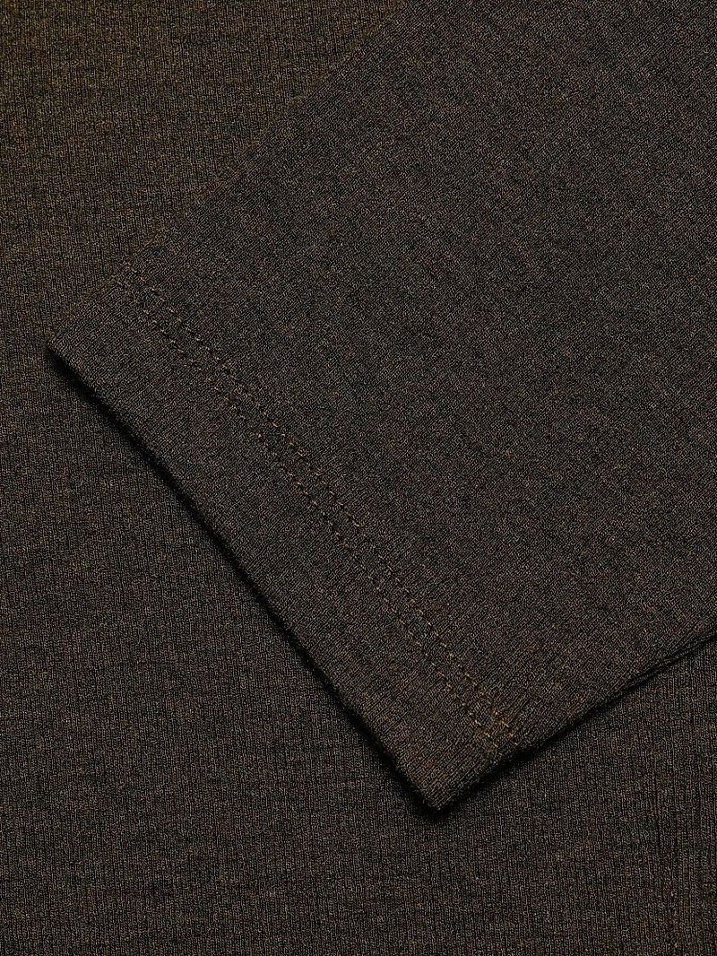 Ribbed Crewneck Top