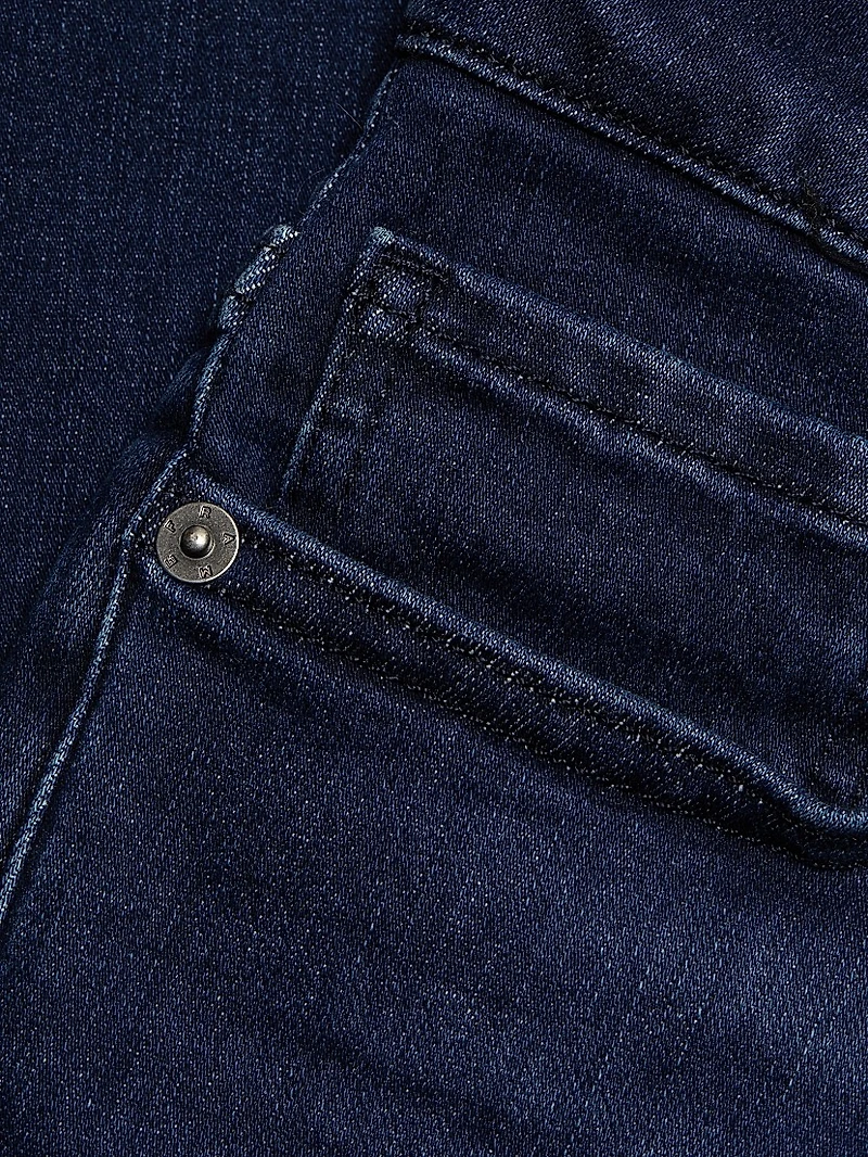 Le Crop Mini Boot-Cut Jeans
