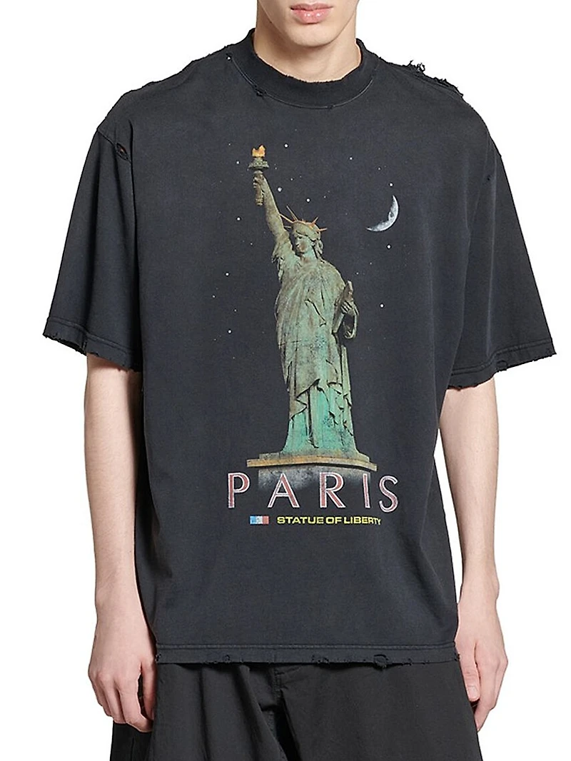 Paris Liberty Medium Fit T-Shirt