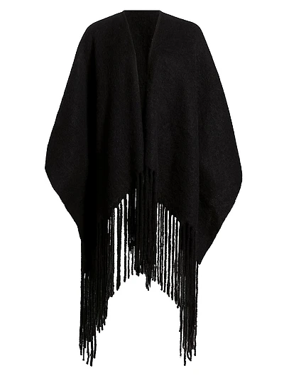 Camden Alpaca-Blend Poncho