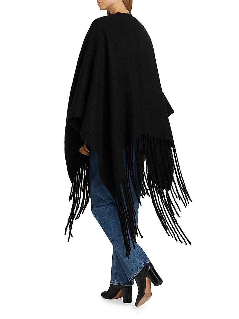 Camden Alpaca-Blend Poncho