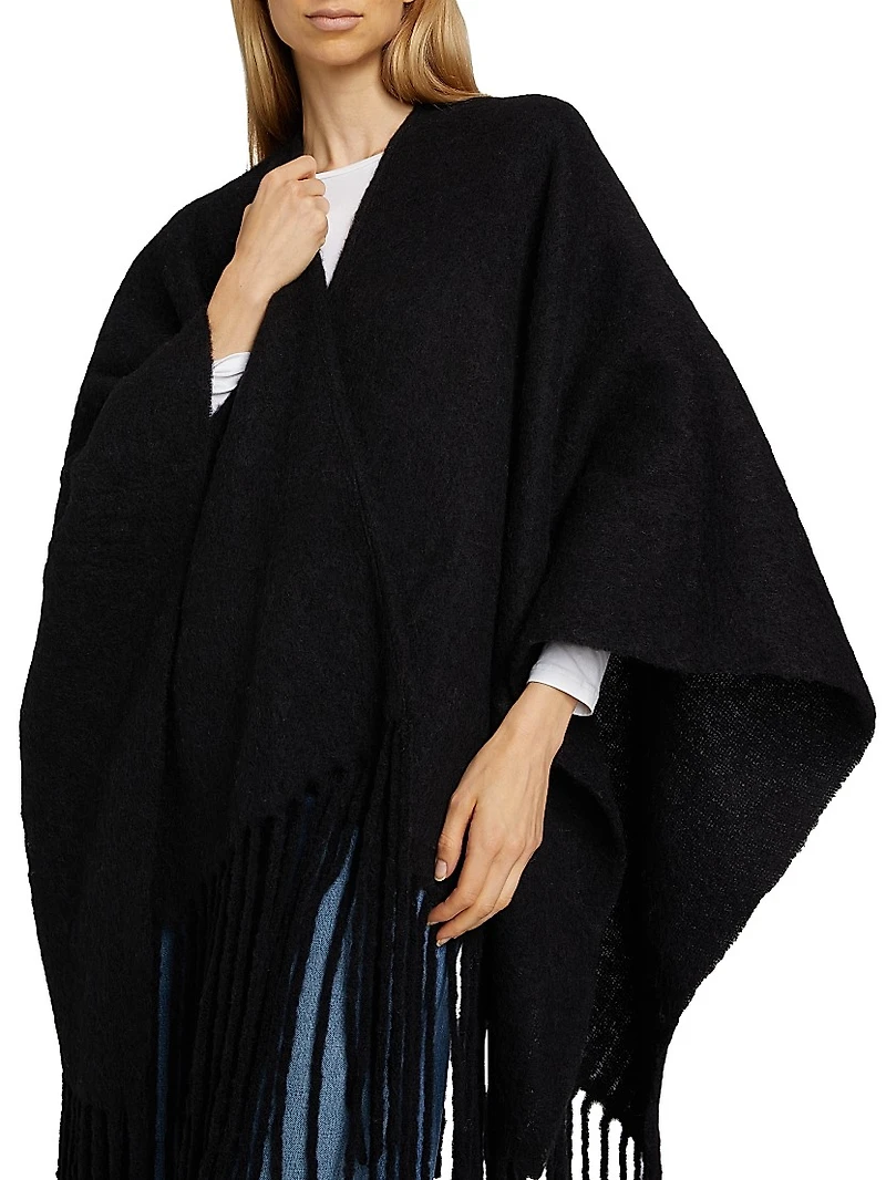 Camden Alpaca-Blend Poncho