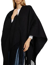 Camden Alpaca-Blend Poncho