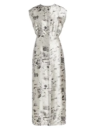 Eleonora Silk Birch Shirtdress