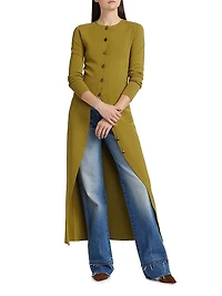 The Emm Knit Button-Front Maxi Dress