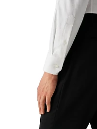Geometric Jacquard Slim-Fit Shirt