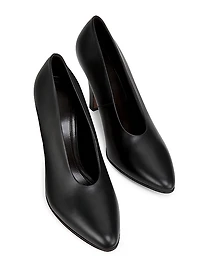 Prudens 90MM Leather Pumps