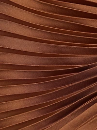 Odelia Asymmetric Pleated Skirt