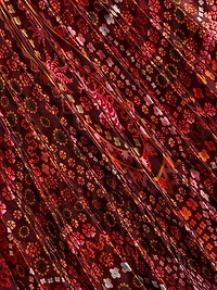 Kim Paisley Midi-Skirt