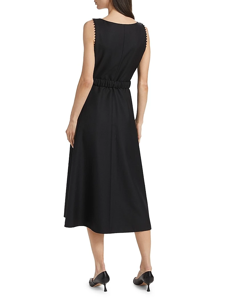 Bibba-B Belted Midi-Dress