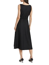 Bibba-B Belted Midi-Dress