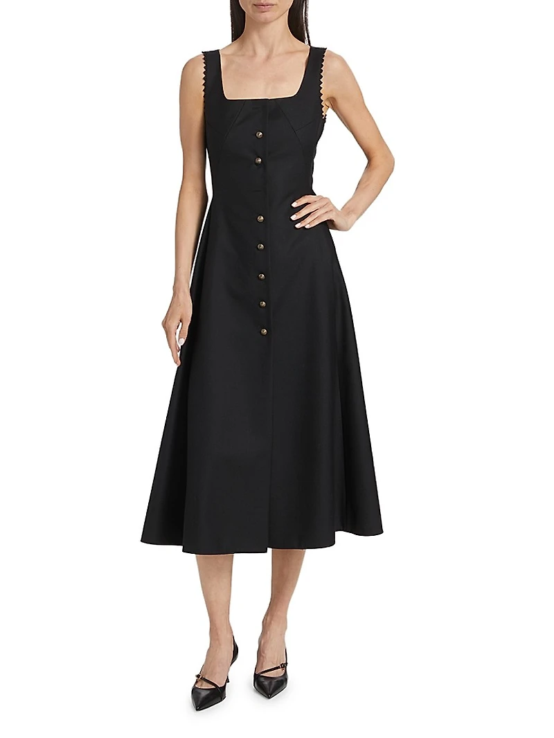 Bibba-B Belted Midi-Dress
