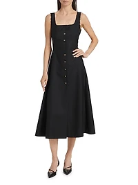Bibba-B Belted Midi-Dress