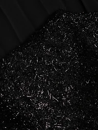 Tinsel Bouclé Chiffon Midi-Dress