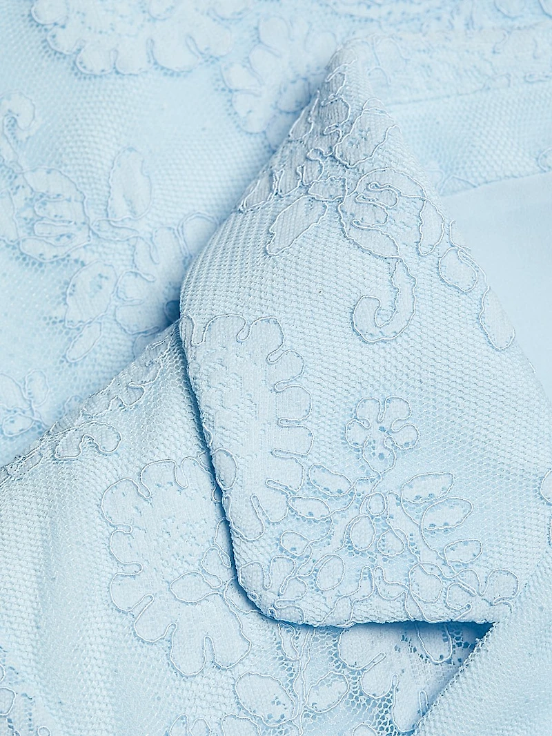 Lace Blazer Midi-Dress