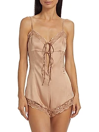 Juliette Silk Lace Teddy