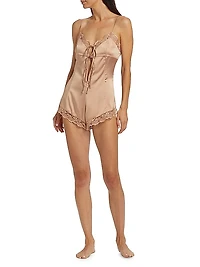 Juliette Silk Lace Teddy