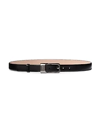 Mini VLogo Signature Calfskin Leather Belt 25MM