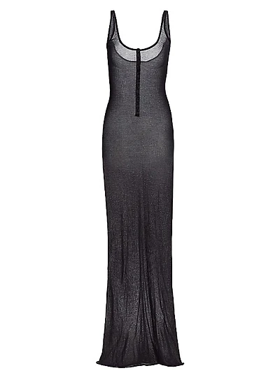 Intime Ribbed Maxi Tank Dress