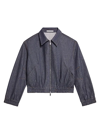 Apex Zip Denim Jacket