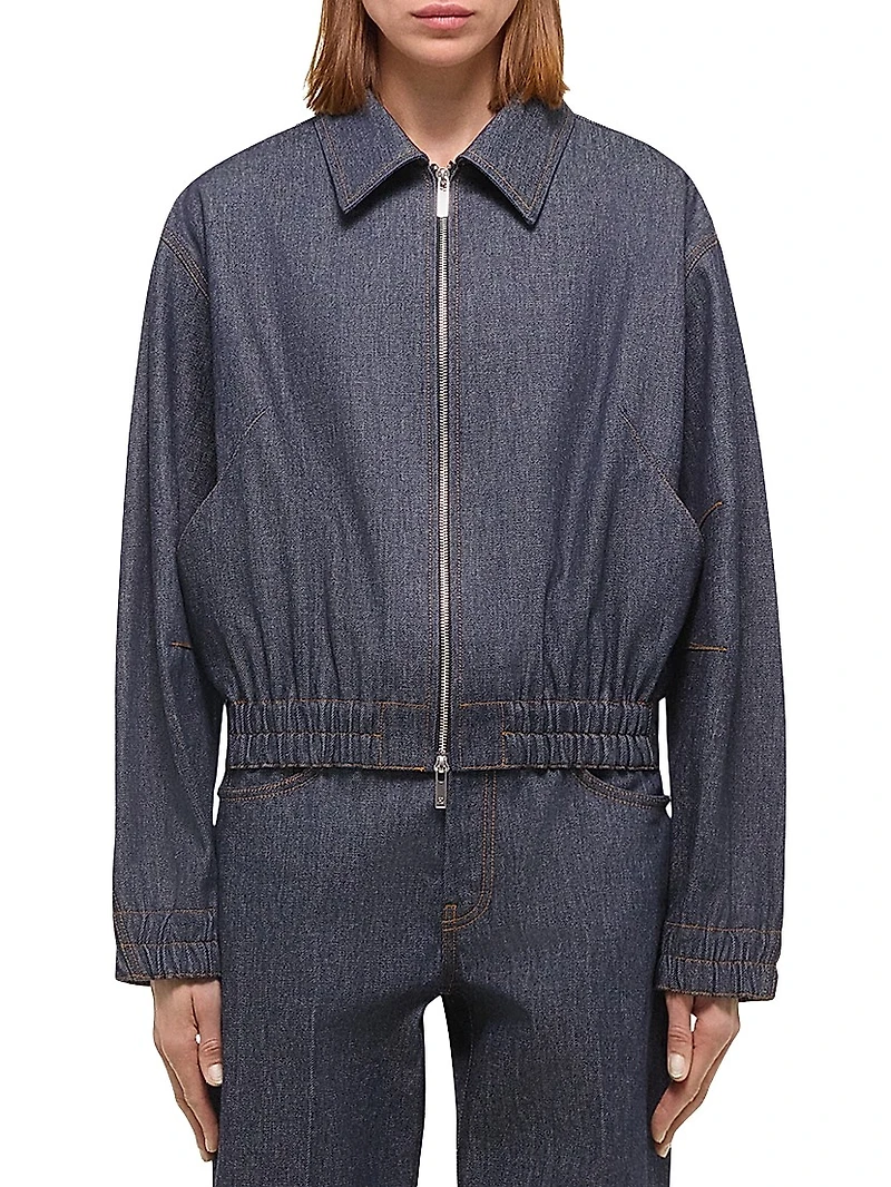 Apex Zip Denim Jacket