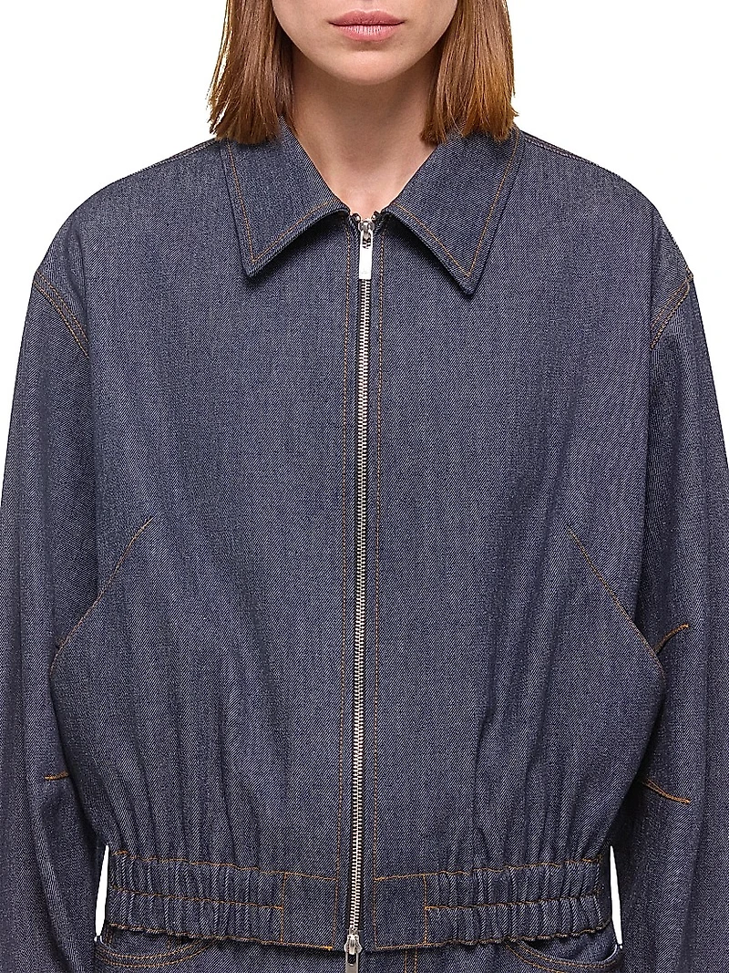 Apex Zip Denim Jacket