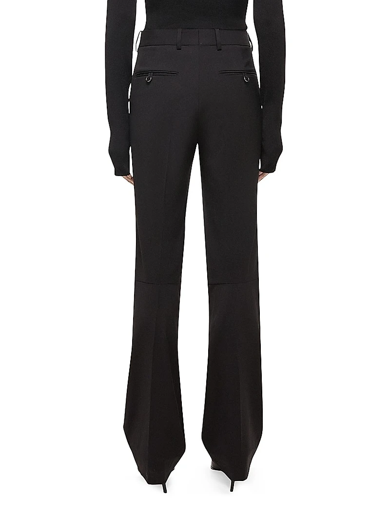 Curve Car Wool Trousers