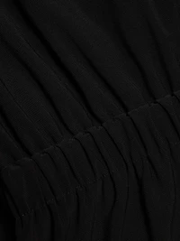 Sutton Twist-Front Jersey Midi-Dress