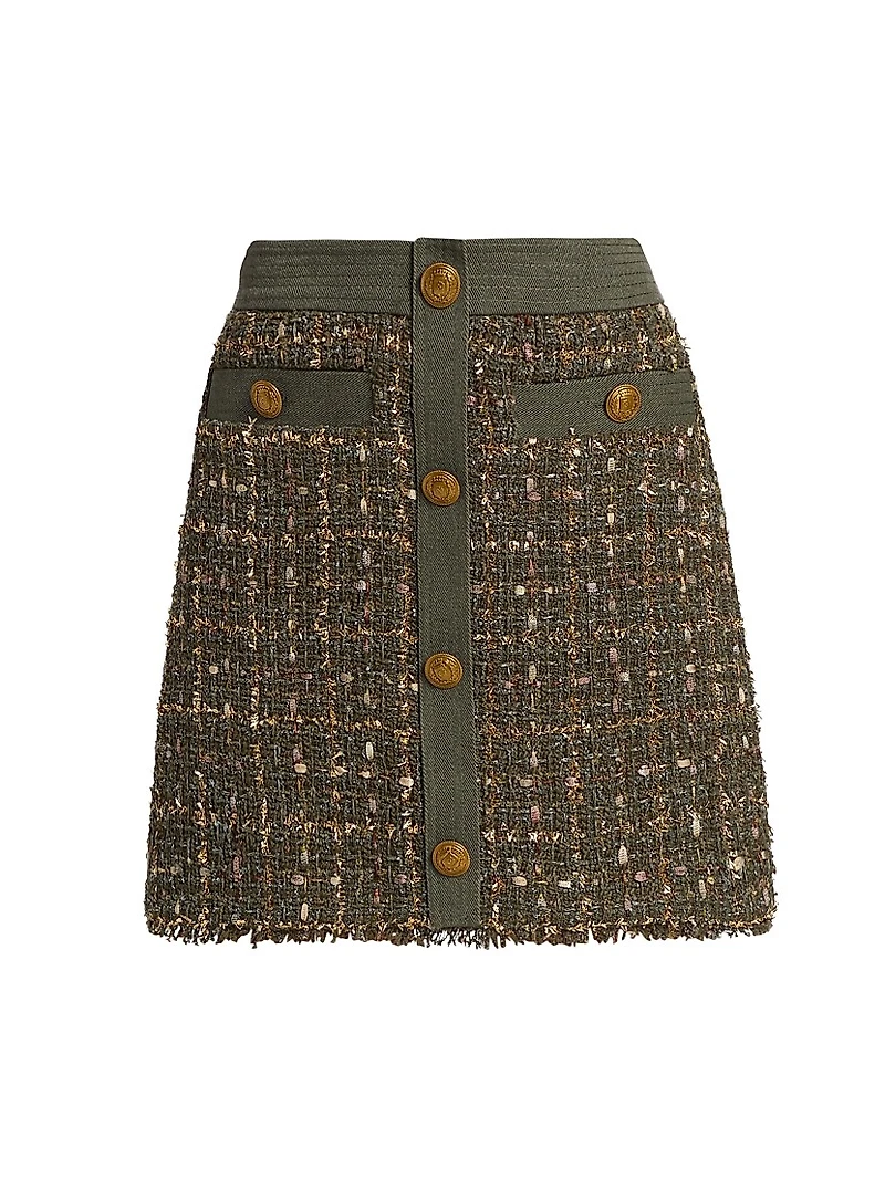 Denver Tweed Miniskirt