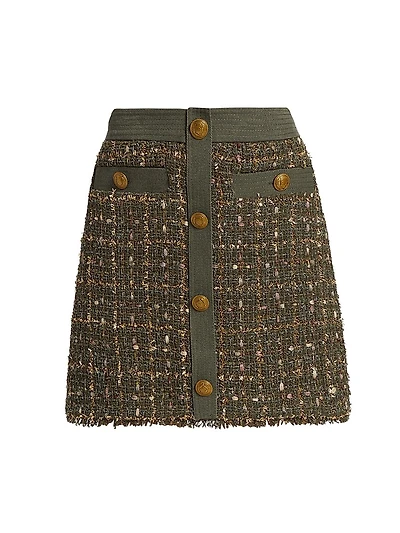 Denver Tweed Miniskirt