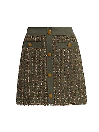 Denver Tweed Miniskirt