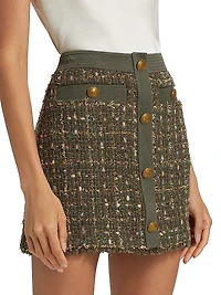 Denver Tweed Miniskirt