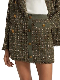 Denver Tweed Miniskirt