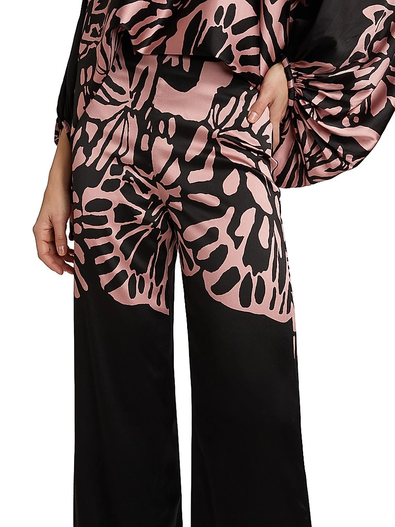 Andie Monarch Silk Pants