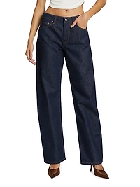 Alida Loose Bowed Jeans