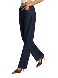 Alida Loose Bowed Jeans