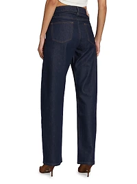 Alida Loose Bowed Jeans