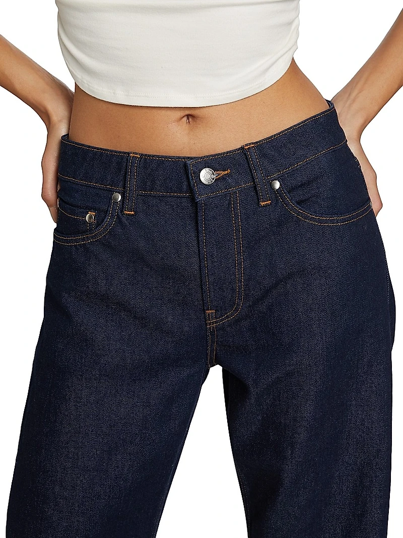 Alida Loose Bowed Jeans