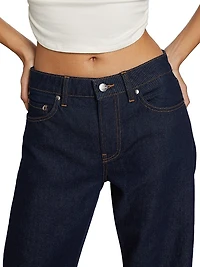 Alida Loose Bowed Jeans