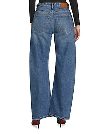 Enzo Mid-Rise Barrel Jeans