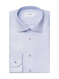 Slim-Fit Cotton Evening Shirt