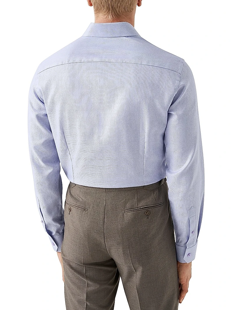 Slim-Fit Cotton Evening Shirt