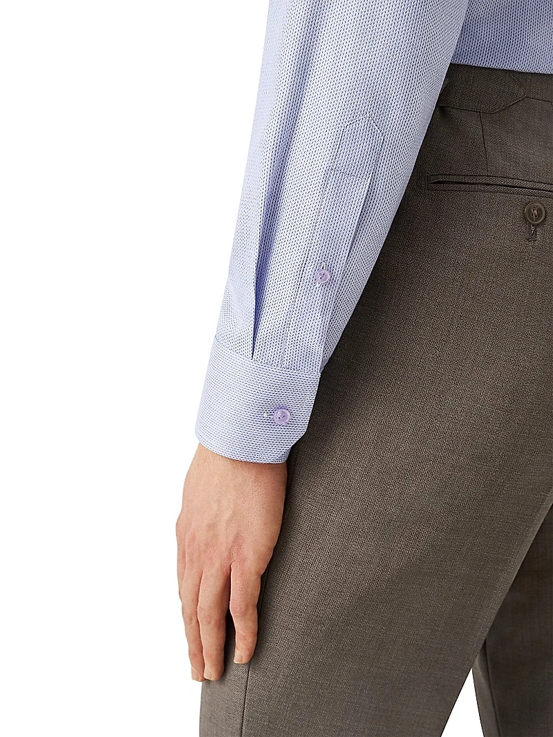 Slim-Fit Cotton Evening Shirt