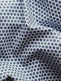 Contemporary-Fit Micro-Floral Shirt