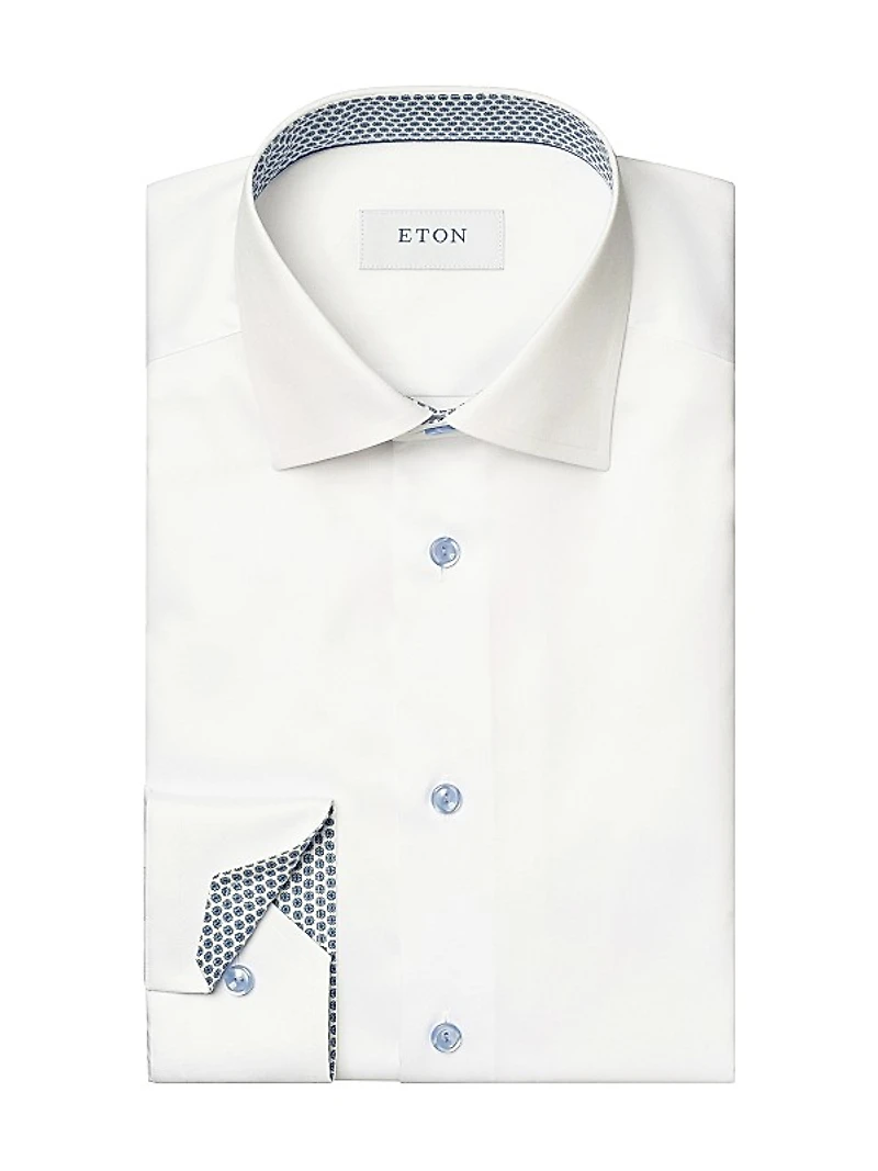 Slim-Fit Geometric Shirt