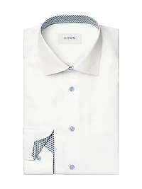 Slim-Fit Geometric Shirt