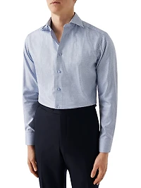 Slim Fit Check King Twill Shirt