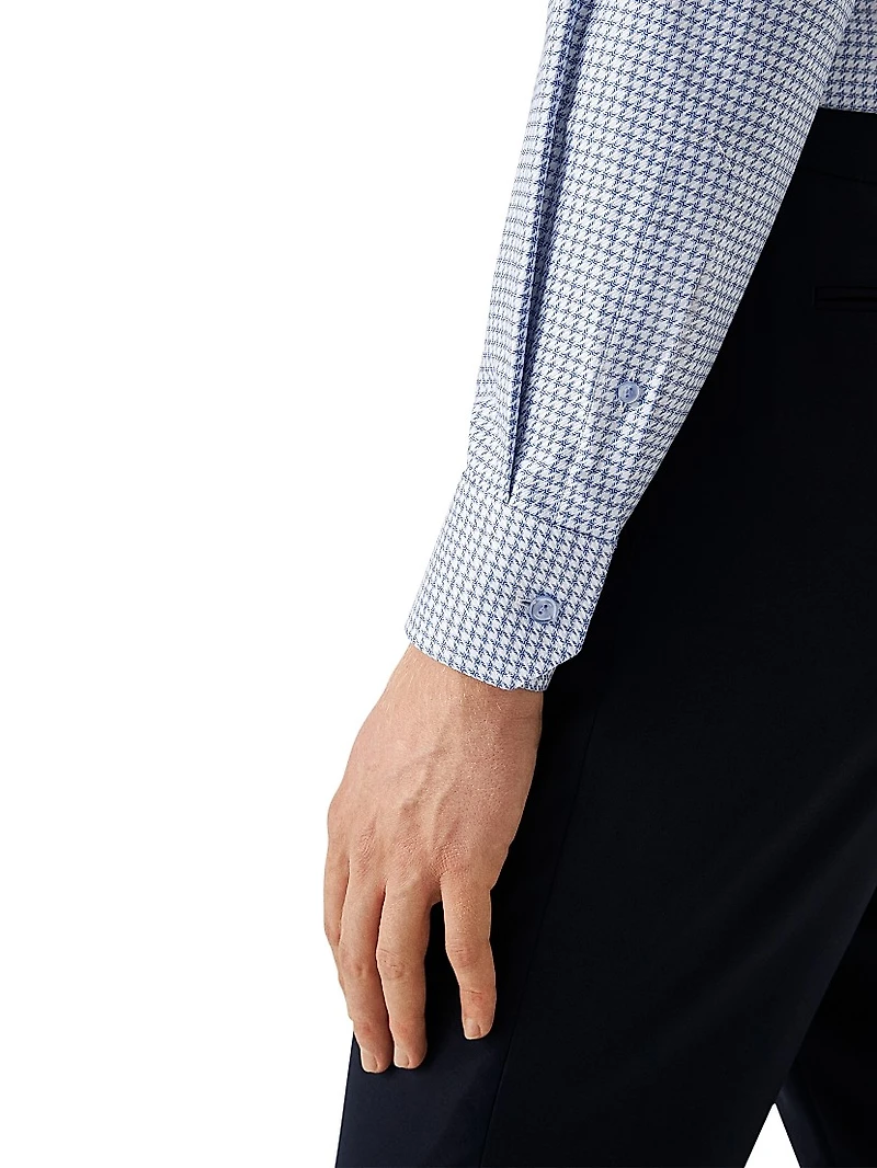 Slim Fit Check King Twill Shirt